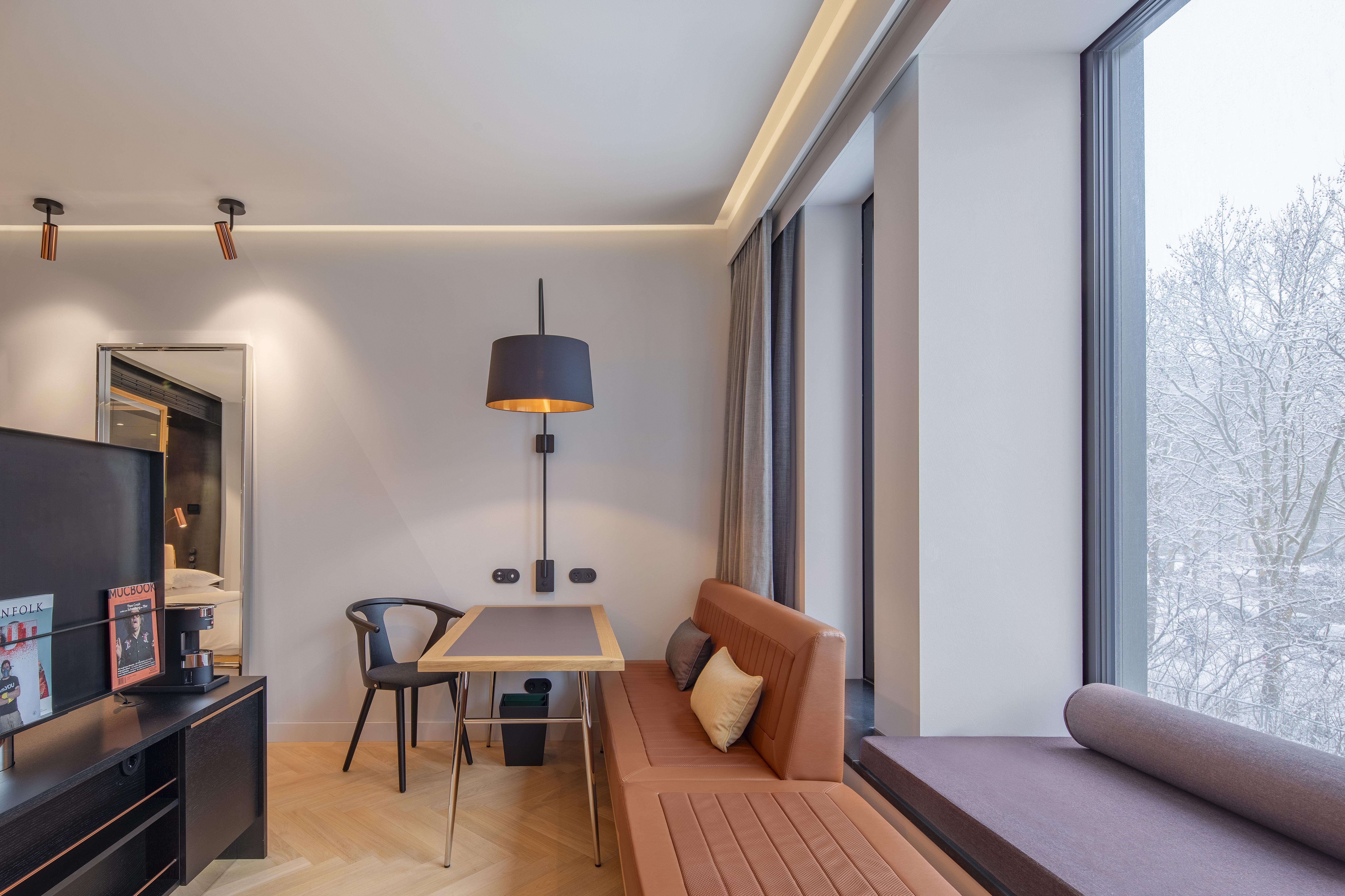 Andaz Munich Schwabinger Tor, By Hyatt Munique Exterior foto A room at the hotel