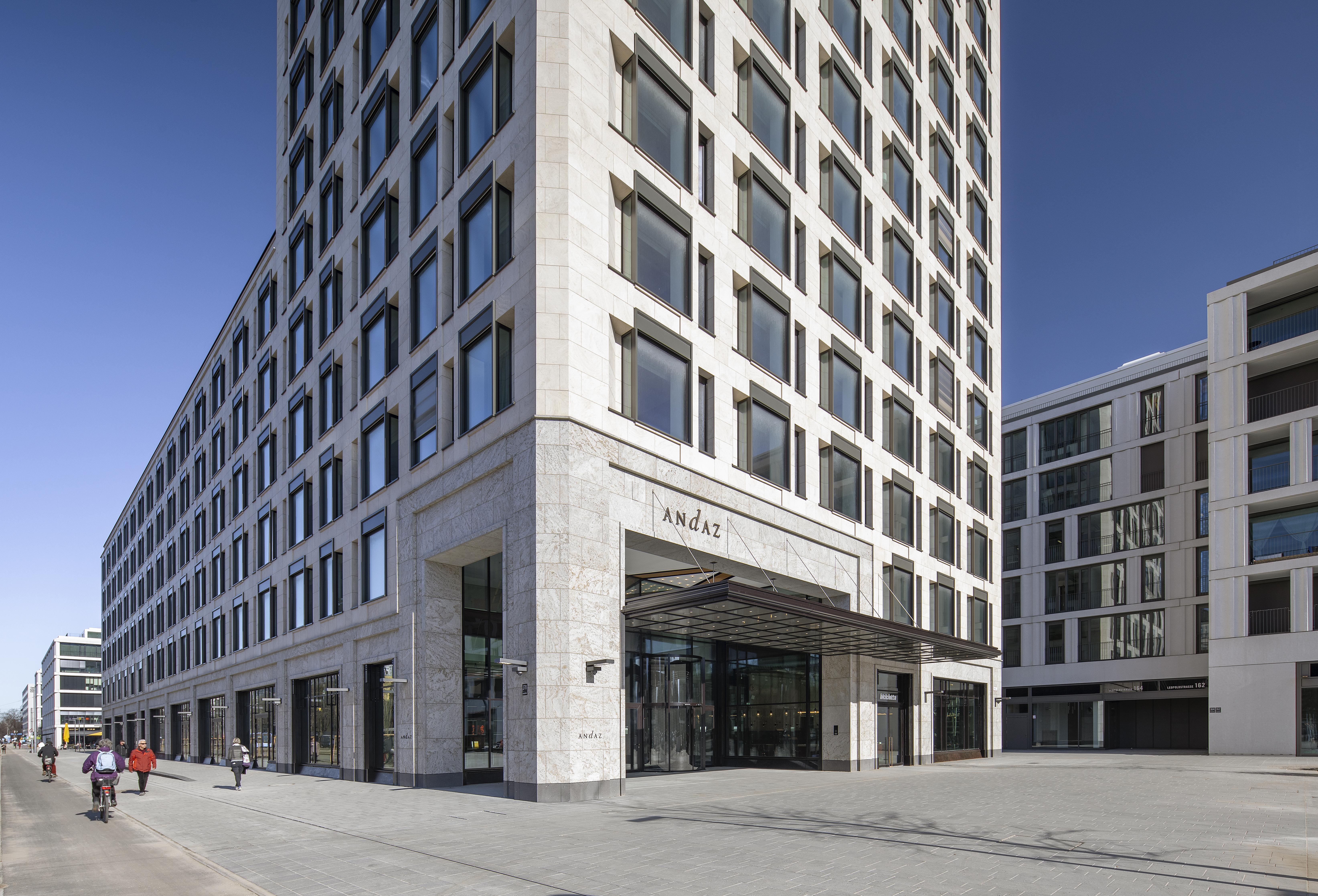 Andaz Munich Schwabinger Tor, By Hyatt Munique Exterior foto The new building of the university library